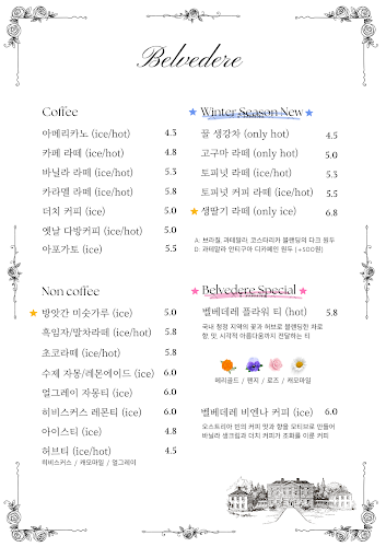 벨베데레 커피 (Belvedere coffee)